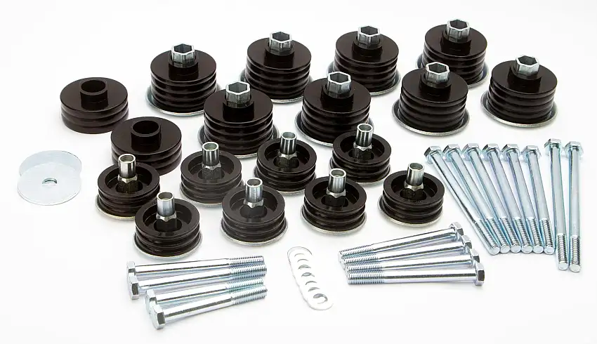 Daystar KF04058BK Polyurethane Body Mounts (Includes hardware & sleeves)