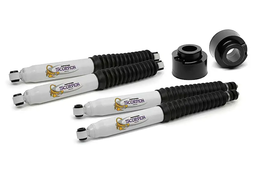 Daystar KF09049BK 2.5" Leveling Kit Front & Scorpion Shocks