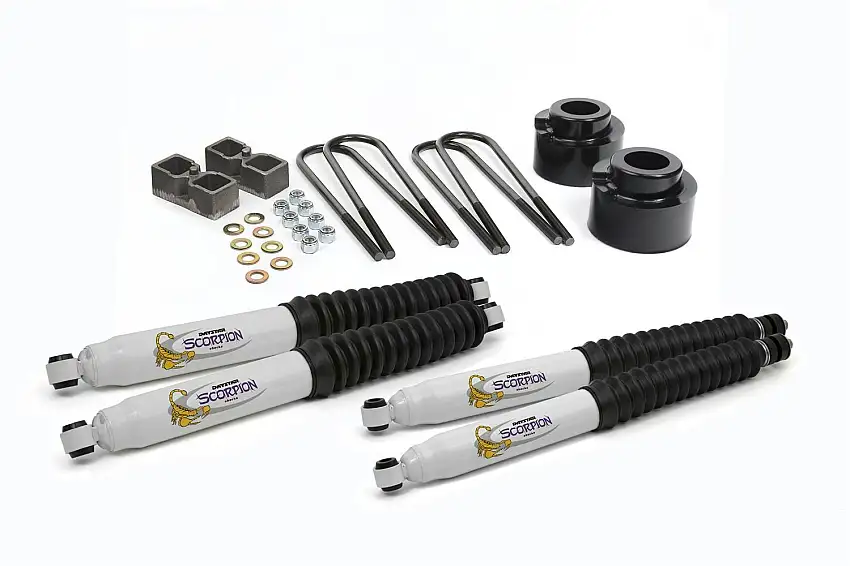 Daystar KF09051BK 2.5" Lift Kit & Scorpion Shocks