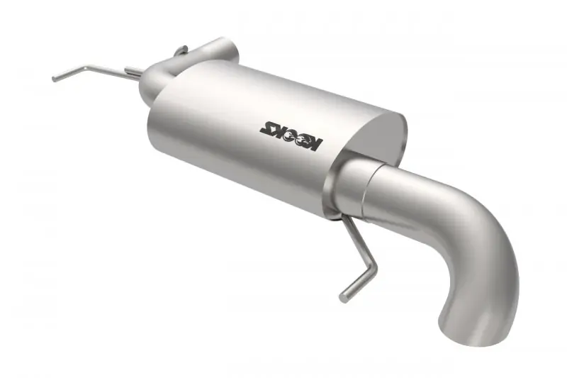 2021-2025 Ford Bronco Kooks 2-1/2 inch High Ground Clearance Adventure Series Axle-Back Exhaust System | 15016100