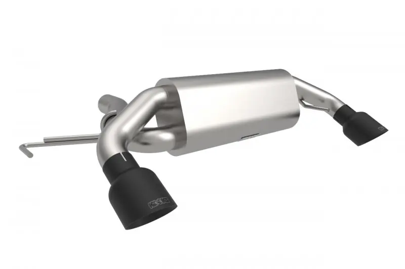 2021-2025 Ford Bronco Kooks 2-1/2 inch Stainless Steel Street Series Axle-Back Exhaust System | 15016210