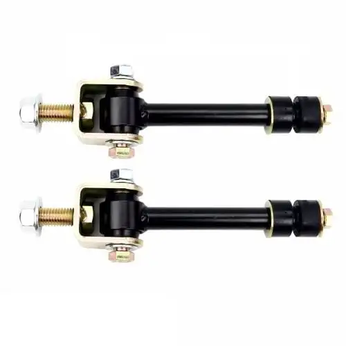 Kryptonite 0-2" Lift Sway Bar End Links 01-19 GM 2500HD / 3500