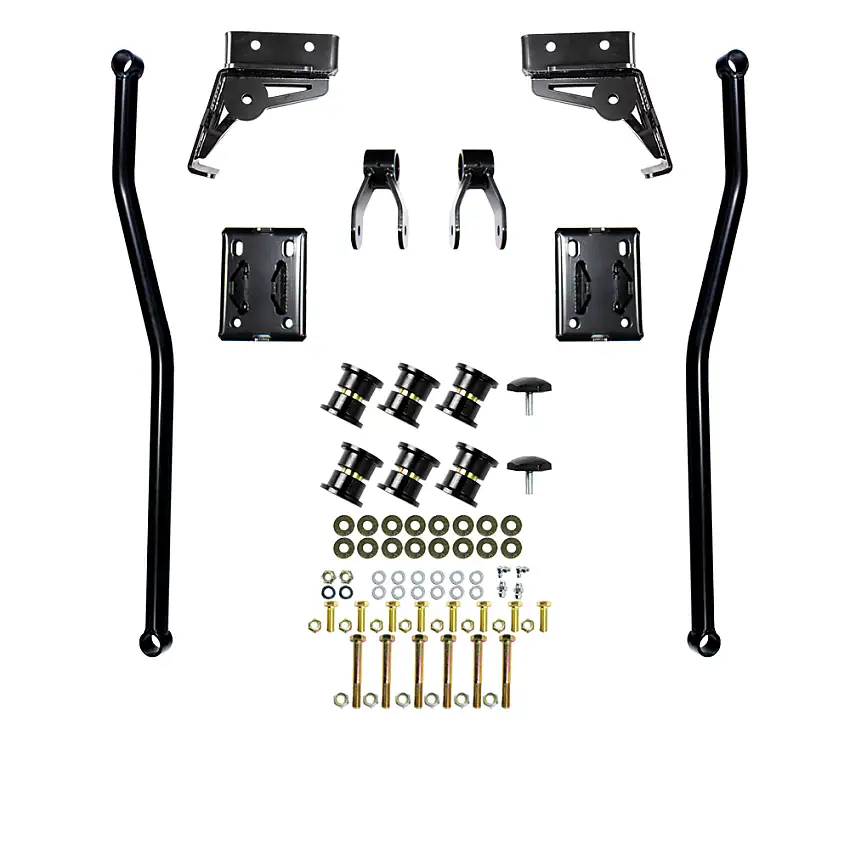 Kryptonite Death Grip Full Floating Traction Bars 0-6" Lift 01-10 GM 2500HD/3500 Crew Cab Short Bed