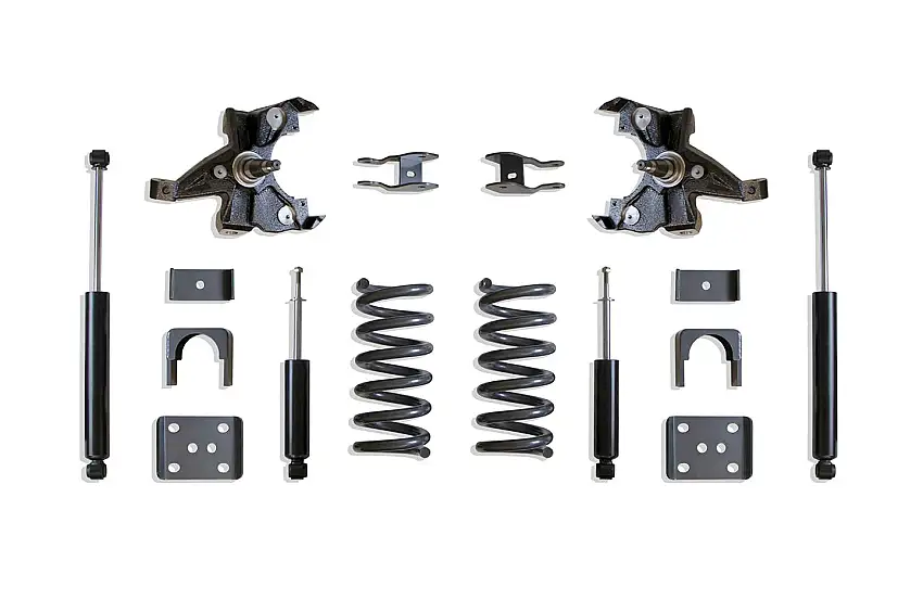 MaxTrac Suspension KS330535H-8 3"/5" LOWERING KIT (V8, HD ROTORS)