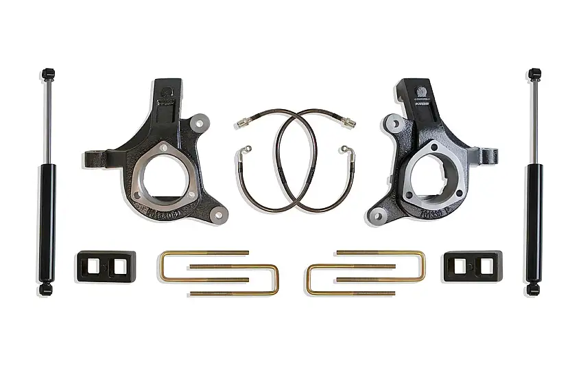 MaxTrac Suspension KS881332 3" LIFT KIT (MAX TRAC SHOCKS) (CAST STEEL ARMS)