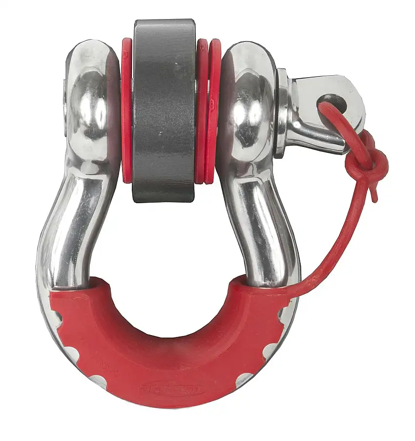 Daystar KU70058RE Red Locking D Ring Isolator Pair