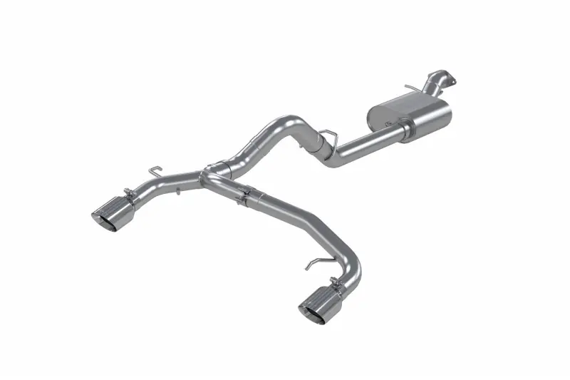 2021-2025 Ford Bronco MBRP T304 Stainless Steel Dual Cat-Back Exhaust System | S5241304