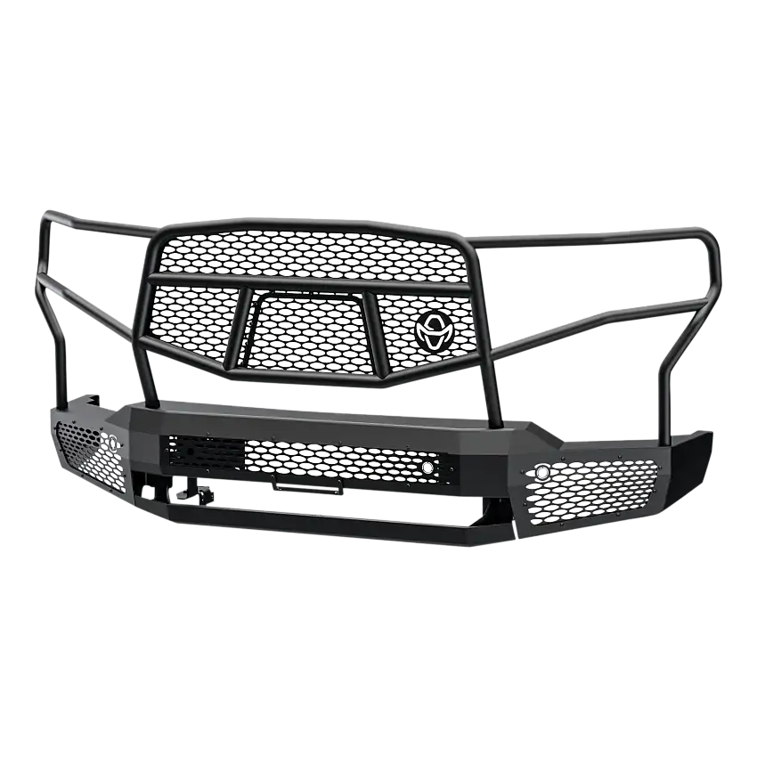 Ranch Hand MFC201BM1 Midnight Front Bumper with Grille Guard