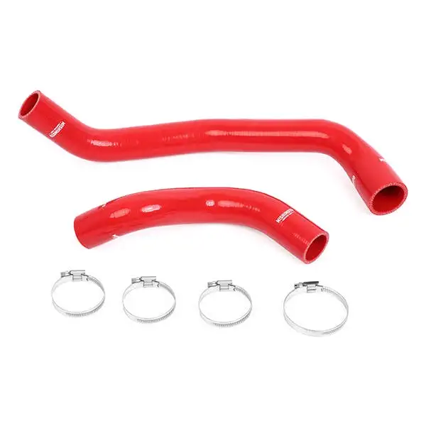 Mishimoto MMHOSE-RHD-32RD Silicone Radiator Hose Kit, Red, Silicone, fits Nissan Skyline R32 GTR 1989-1994