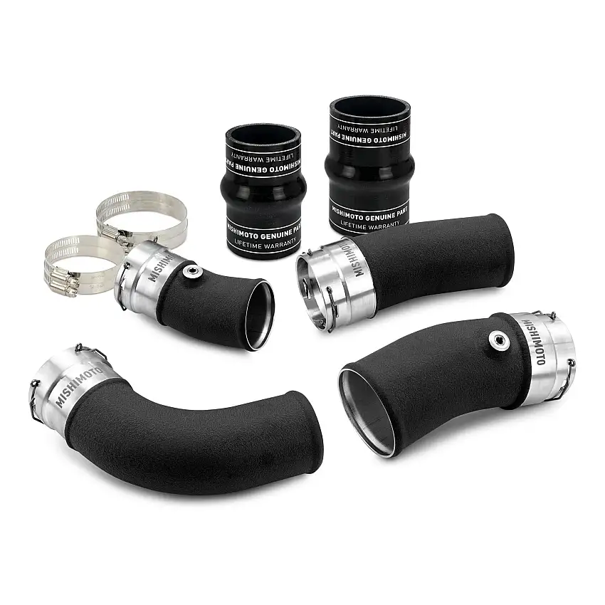 Mishimoto MMICP-TAC-24BK Performance Charge Pipe Kit, Black, fits Toyota Tacoma 2024+