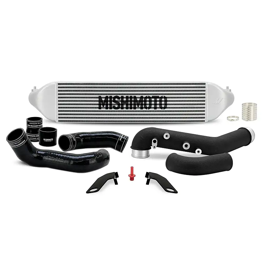 Mishimoto MMINT-CTR-23KSLBK Performance Intercooler Kit, Silver/Black, fits Honda Civic Type R 2023+