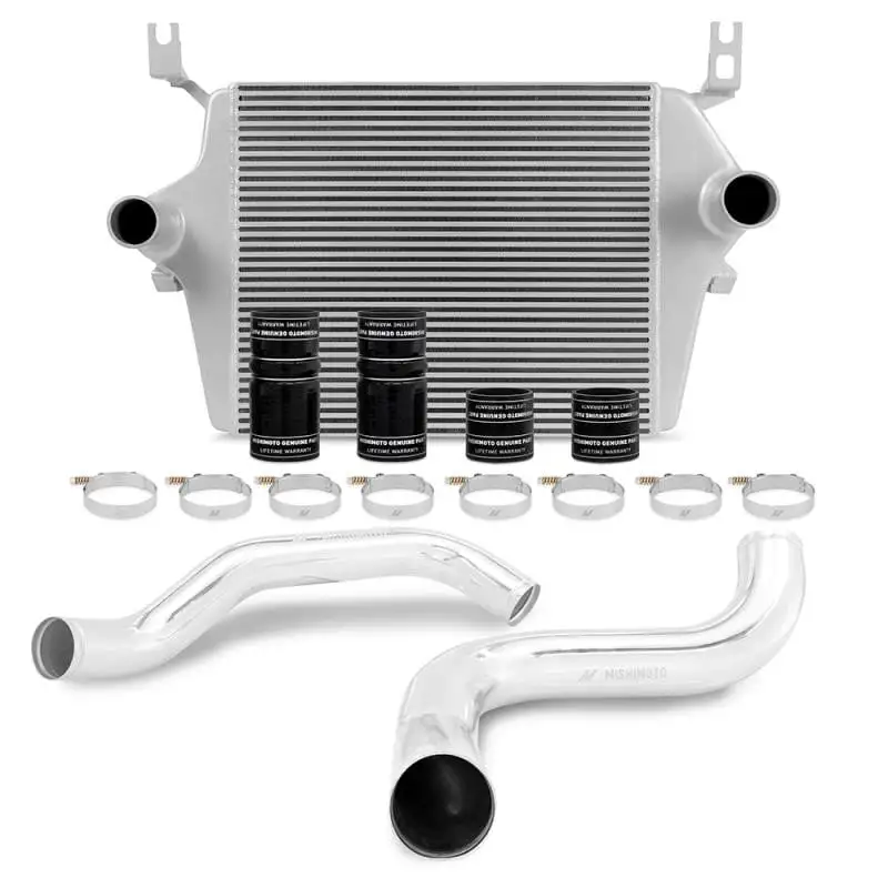 Mishimoto Silver Intercooler Kit 99-03 Ford 7.3L Powerstroke