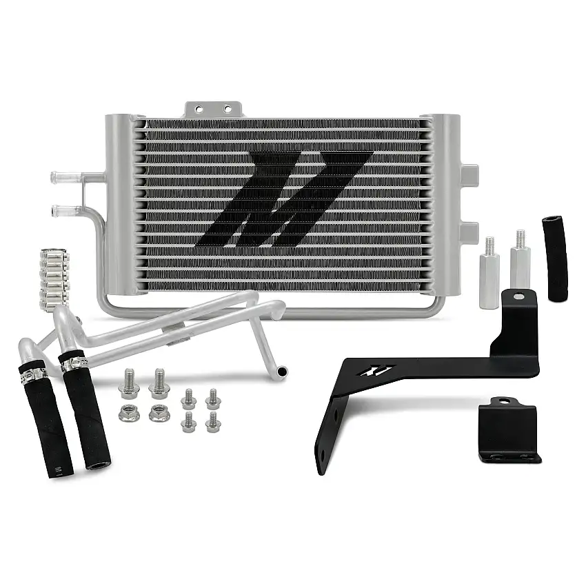 Mishimoto MMTC-TAC-24 Transmission Cooler, Silver, fits Toyota Tacoma 2024+