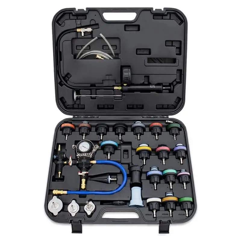 Mishimoto Cooling System Pressure Tester and Vacuum Refill 28 Piece Kit