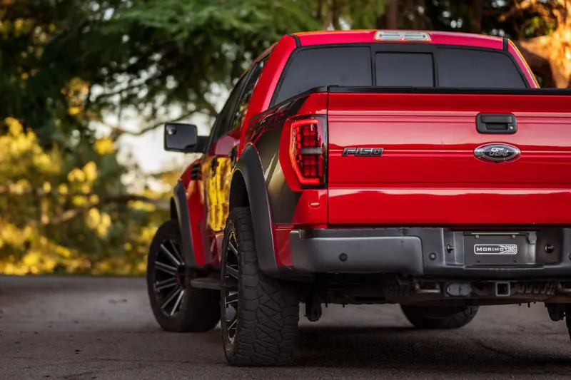 2009-2014 Ford F150 & Ford Raptor Morimoto Red XB LED Taillights | LF720