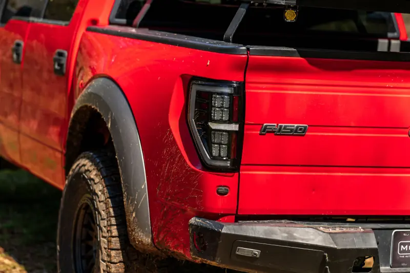 2009-2014 Ford F150 & Ford Raptor Morimoto Smoked XB LED Taillights | LF721