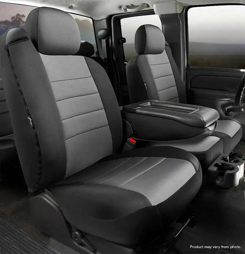 Fia NP98-37 GRAY Neo™ Neoprene Custom Fit Truck Seat Covers