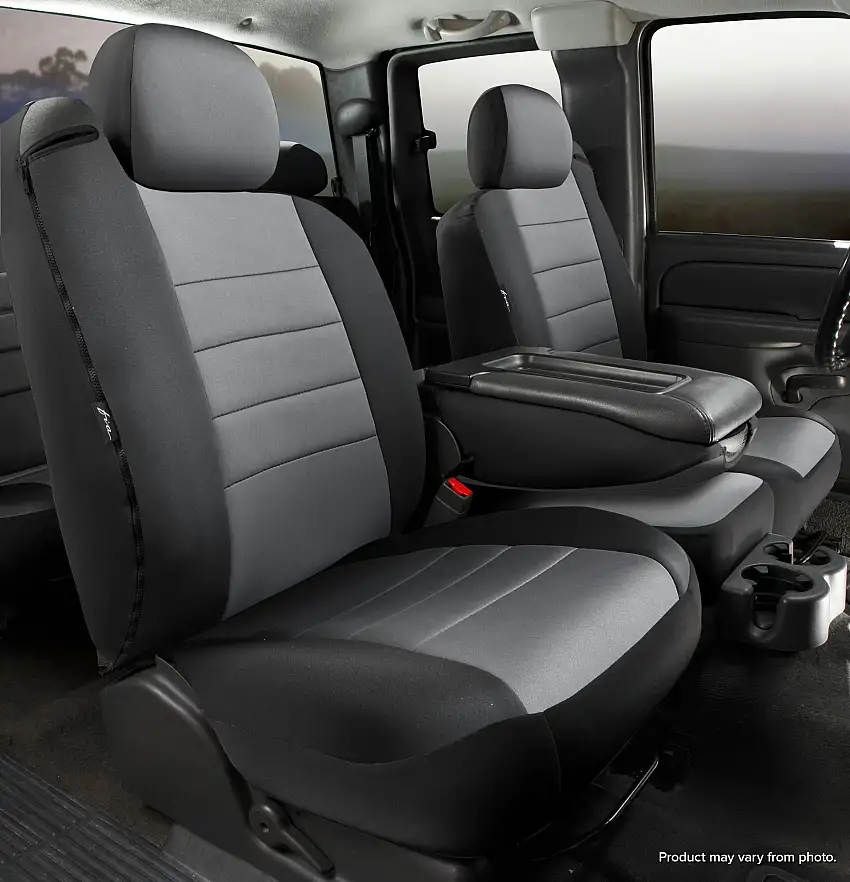 Fia NP97-17 GRAY Neo™ Neoprene Custom Fit Truck Seat Covers
