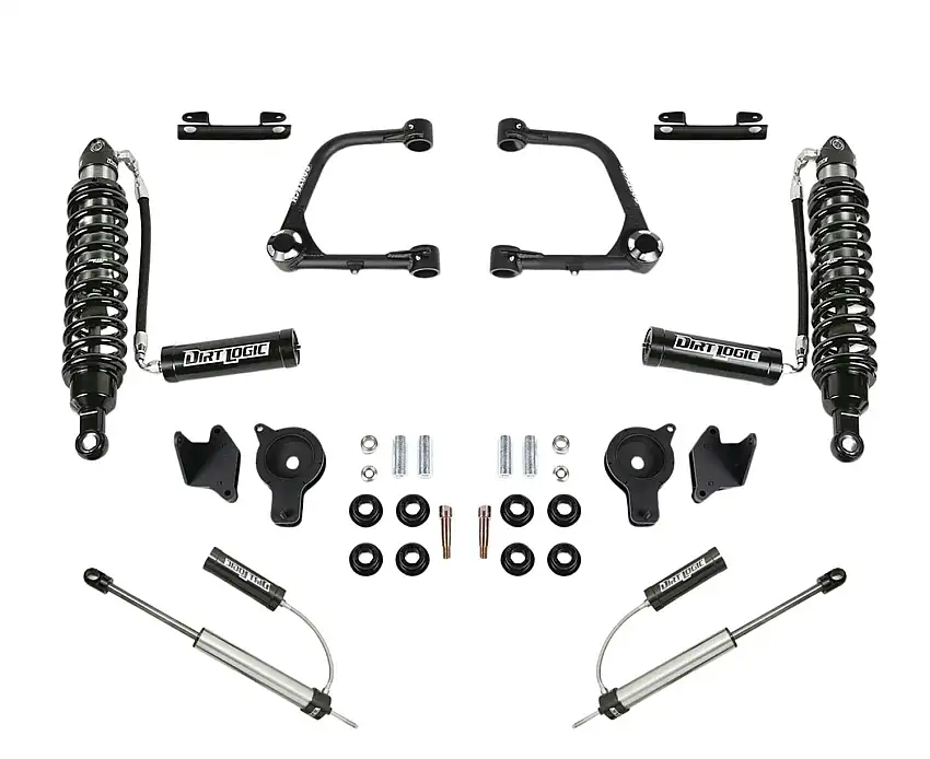 Fabtech K7103DL Uniball UCA Lift System w/Shocks