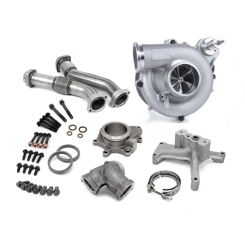 DieselSite Journal Bearing 66mm Wicked Turbo Kit 94-97 Ford 7.3L Powerstroke