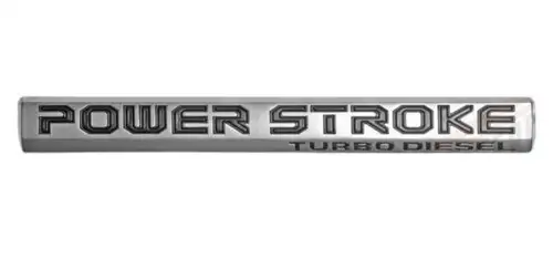 OEM 6.7L "Powerstroke Turbo Diesel" Nameplate - BC3Z9942528E