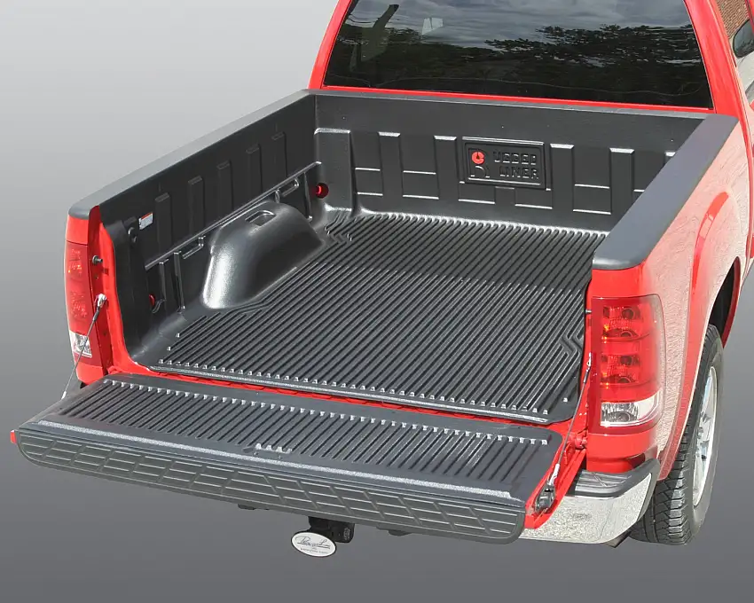 07-13 GMC Sierra 1500/07-14 HD 6' 6" Bed - Rugged Liner Over Rail Bedliner w/out CMS w/out Bed Caps Truck Bed Liner GMC65OR07