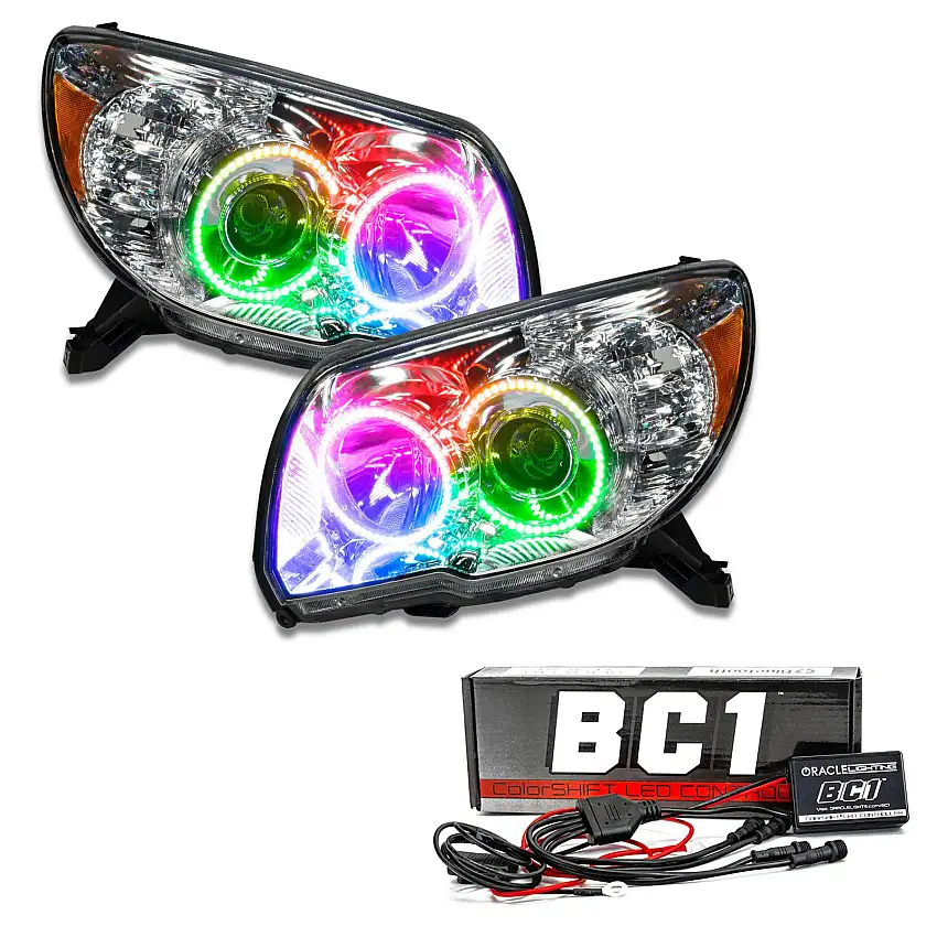 Oracle Lighting 7089-335 2006-2009 Toyota 4-Runner Pre-Assembled LED Halo Headlights