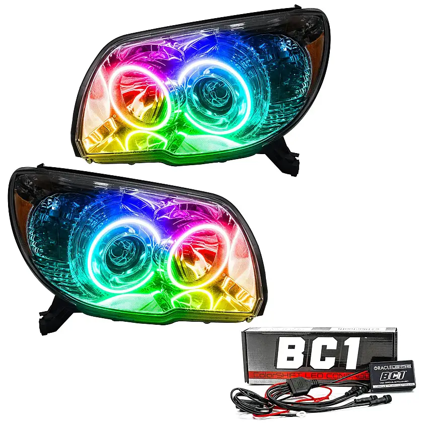 Oracle Lighting 7090-335 2006-2009 Toyota 4-Runner Sport Pre-Assembled LED Halo Headlights