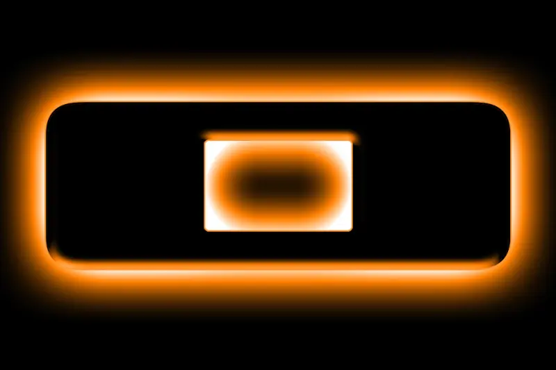 2021-2025 Ford Bronco ORACLE Lighting Illuminated LED Letter Badges - Letter "O" | 3141-O-005