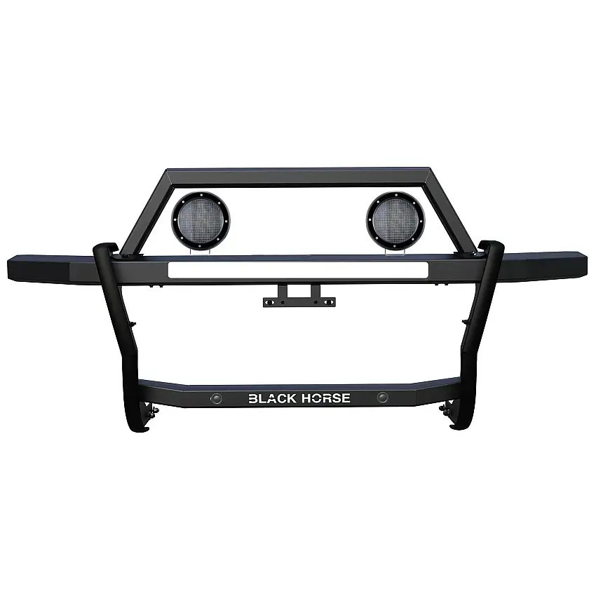 Black Horse Off Road RAG101-PLFB Rambler Grille Guard Kit