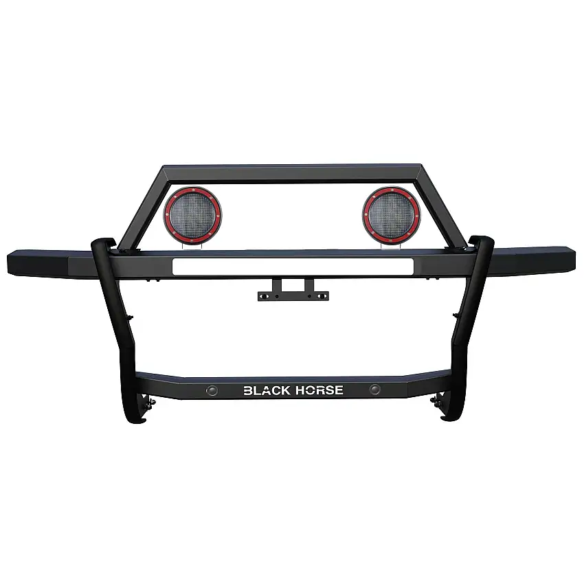 Black Horse Off Road RAG1R03-PLFR Rambler Grille Guard Kit
