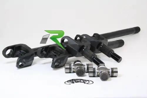 REVOLUTION GEAR 07-15 JK Sahara & X Model, US Made D30 Front Axle Kit, 30Spl