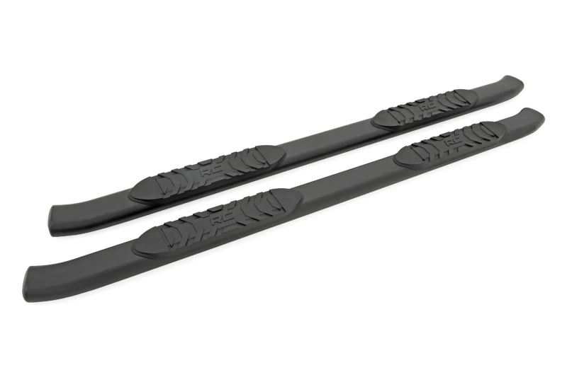 2019-2025 RAM 1500 Rough Country Oval Black Nerf Steps | 21004