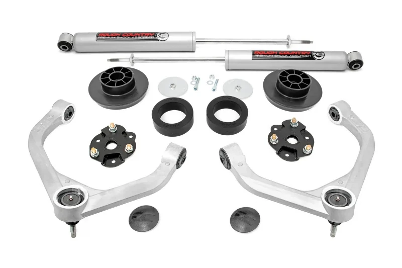 2019-2025 RAM 1500 2WD/4WD Rough Country 3.5 inch Lift Kit (N3 Rear Shocks) | 31430