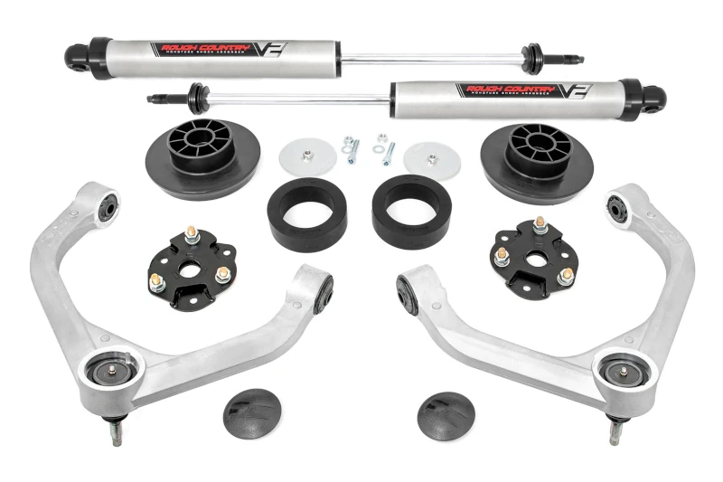 2019-2025 RAM 1500 2WD/4WD Rough Country 3.5 inch Lift Kit (V2 Monotube Shocks) | 31470