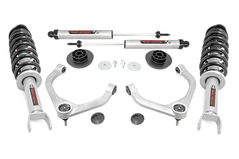 2019-2025 RAM 1500 2WD/4WD Rough Country 3.5 inch Lift Kit (N3 Struts/V2 Shocks) | 31471