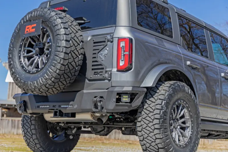 2021-2025 Ford Bronco Rough Country Rear Bumper Without LED Lights | 51090