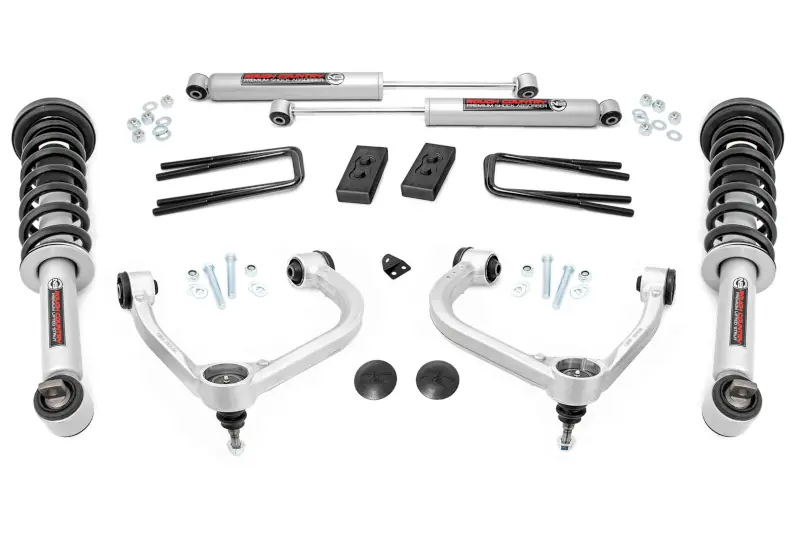 2021-2026 Ford F150 4WD Rough Country N3 3 inch UCA Lift Kit | 41431