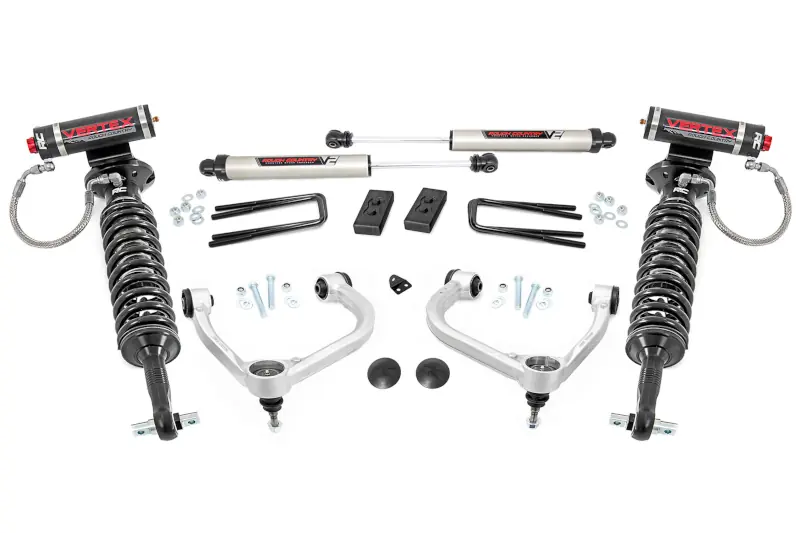 2021-2026 Ford F150 4WD Rough Country 3 inch Vertex V2 Lift Kit | 41457