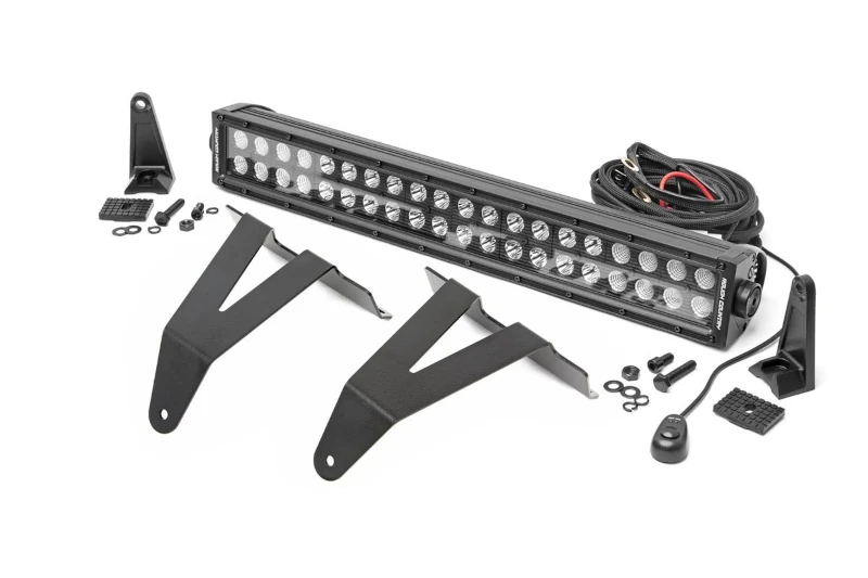 2019-2024 RAM 1500 Rough Country Black Series 20 inch LED Hidden Bumper Kit | 70779