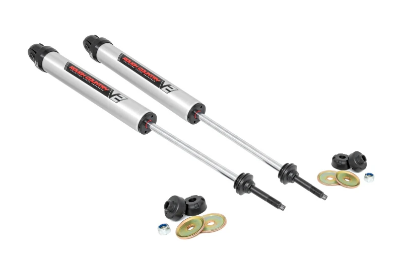 2019-2025 RAM 1500 Rough Country V2 0-3.5 inch Monotube Rear Shocks | 760800_I