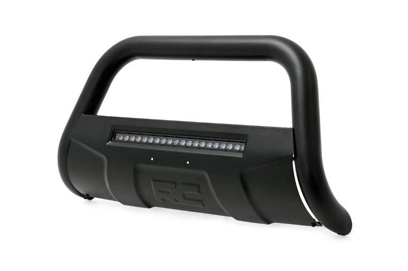 2019-2025 RAM 1500 Rough Country Black LED Bull Bar | B-D4092
