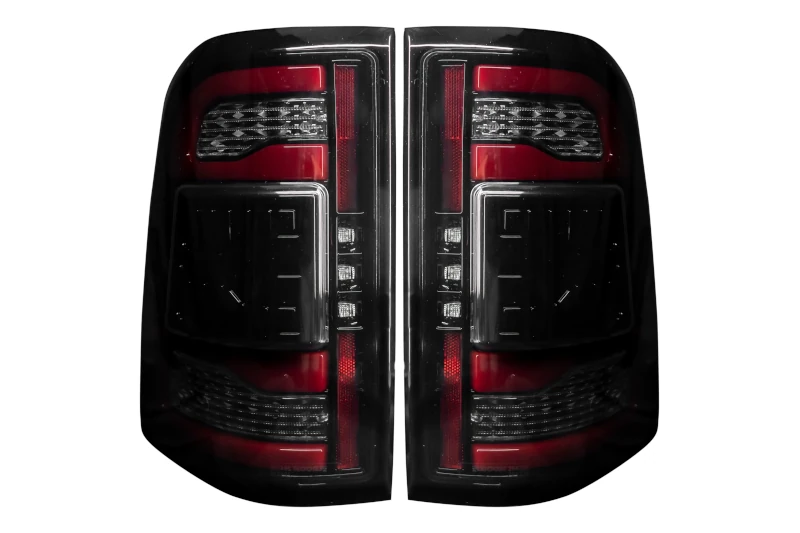 2019-2023 Ram 1500 Recon Smoked Lens OLED Tail Lights - Factory LED | 264338LEDBK