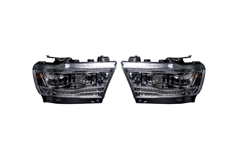 2019-2023 Ram 1500 Recon Chrome LED Projector Headlights with OLED DRL | 264376LEDCLCS
