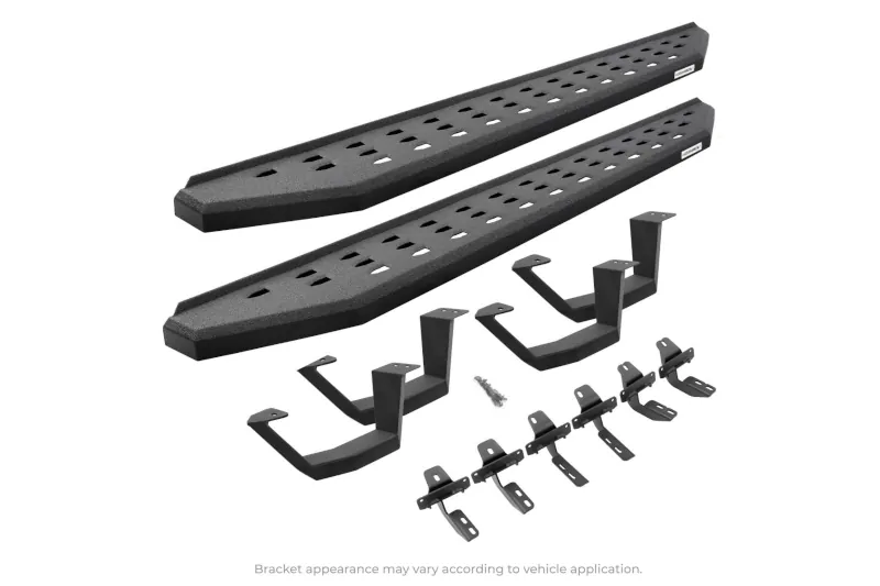 2022-2025 Toyota Tundra Crew Max Go Rhino RB20 Running Boards with Drop Steps (Protective Bedliner) | 6944368720T