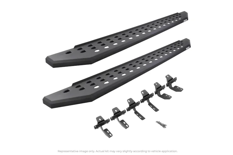 2022-2025 Toyota Tundra Crew Max Go Rhino RB20 Running Boards (Textured Powder-Coat) | 69443687PC