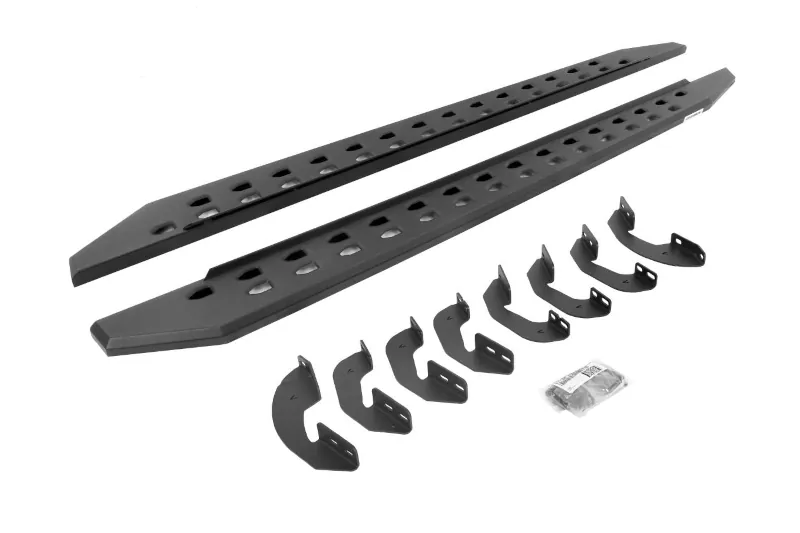 2022-2025 Toyota Tundra Crew Max Go Rhino RB20 Slim Line Running Boards (Protective Bedliner) 69443687ST