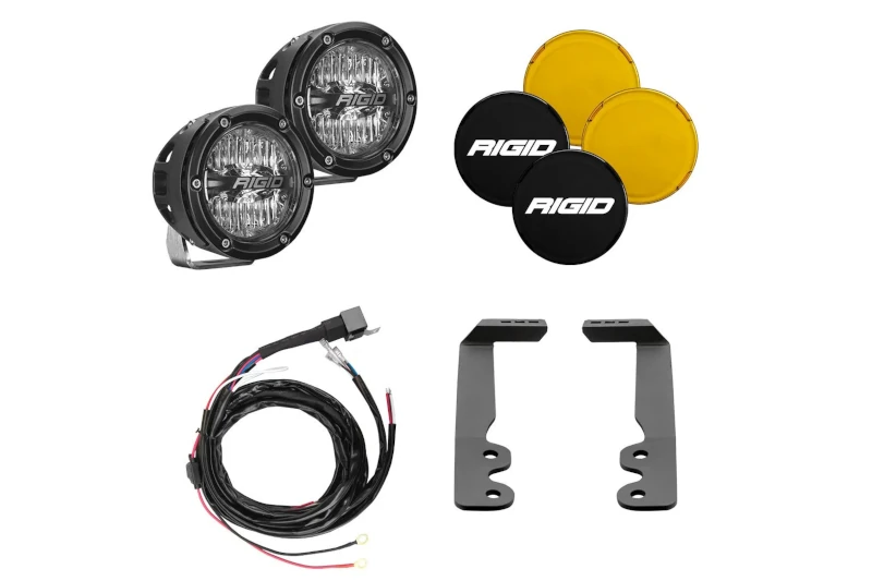 2022-2025 Toyota Tundra Rigid 4 inch 360-Series A-Pillar Lighting Kit | 46807