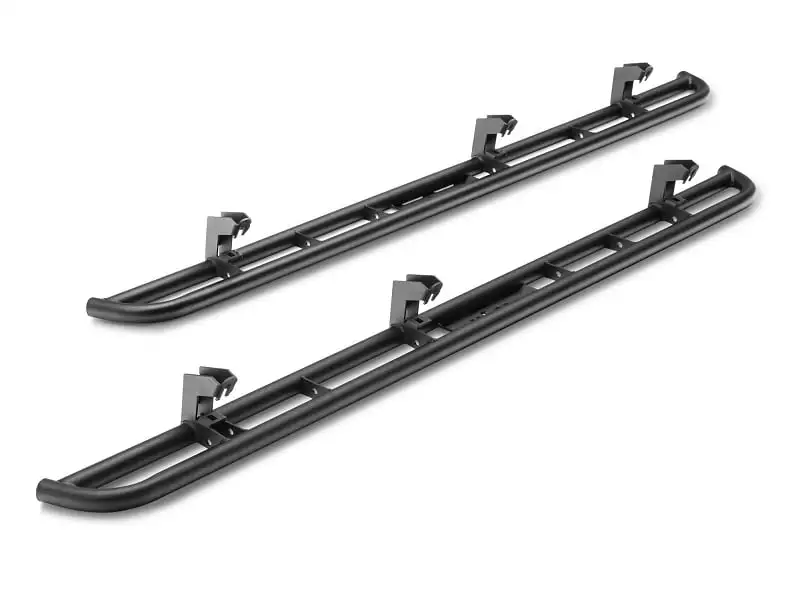 N-FAB Cab Length Textured Black RKR Rails 19-23 Ram 2500 / 3500 Crew Cab