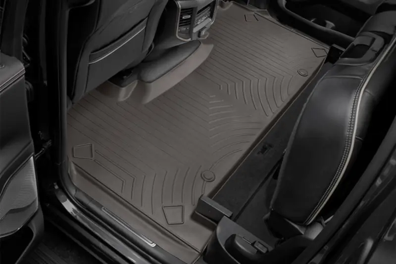2019-2025 RAM 1500 WeatherTech FloorLiner 2nd Row (Cocoa with Underseat Storage) | 4714283